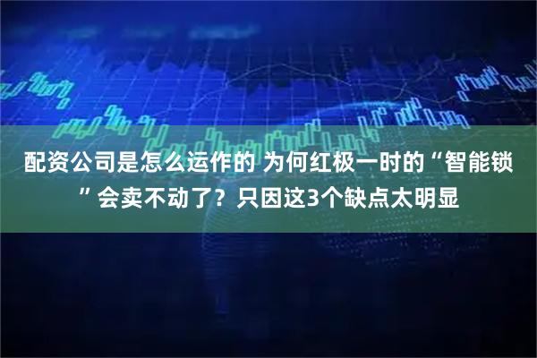 配资公司是怎么运作的 为何红极一时的“智能锁”会卖不动了？只因这3个缺点太明显